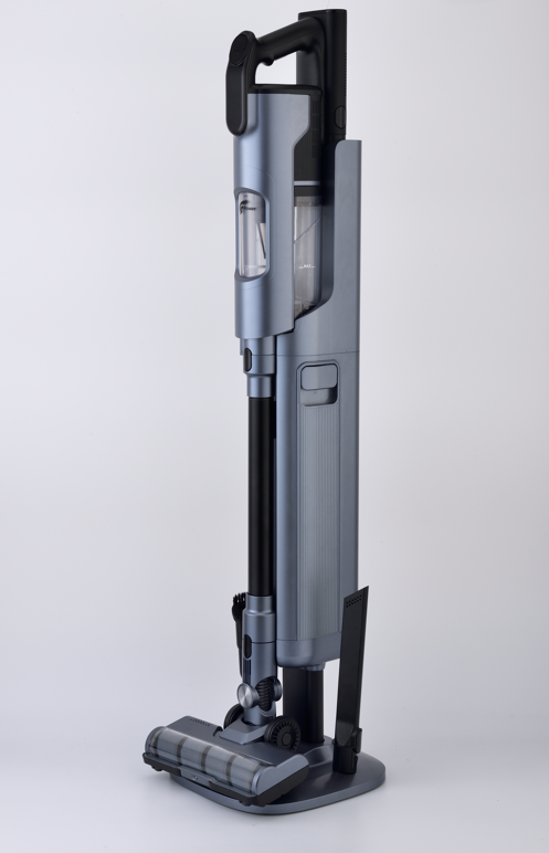 cordless vacuum with auto dust emptying station