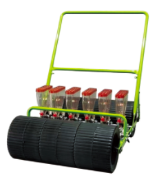 Manual push seeder
