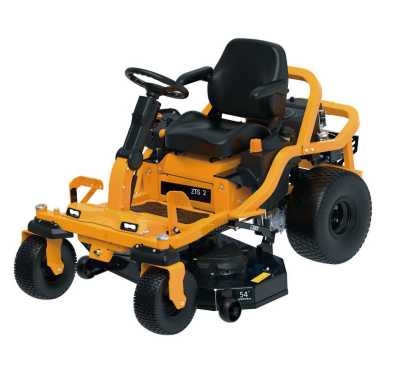 Ride-on zero-turn lawn mower