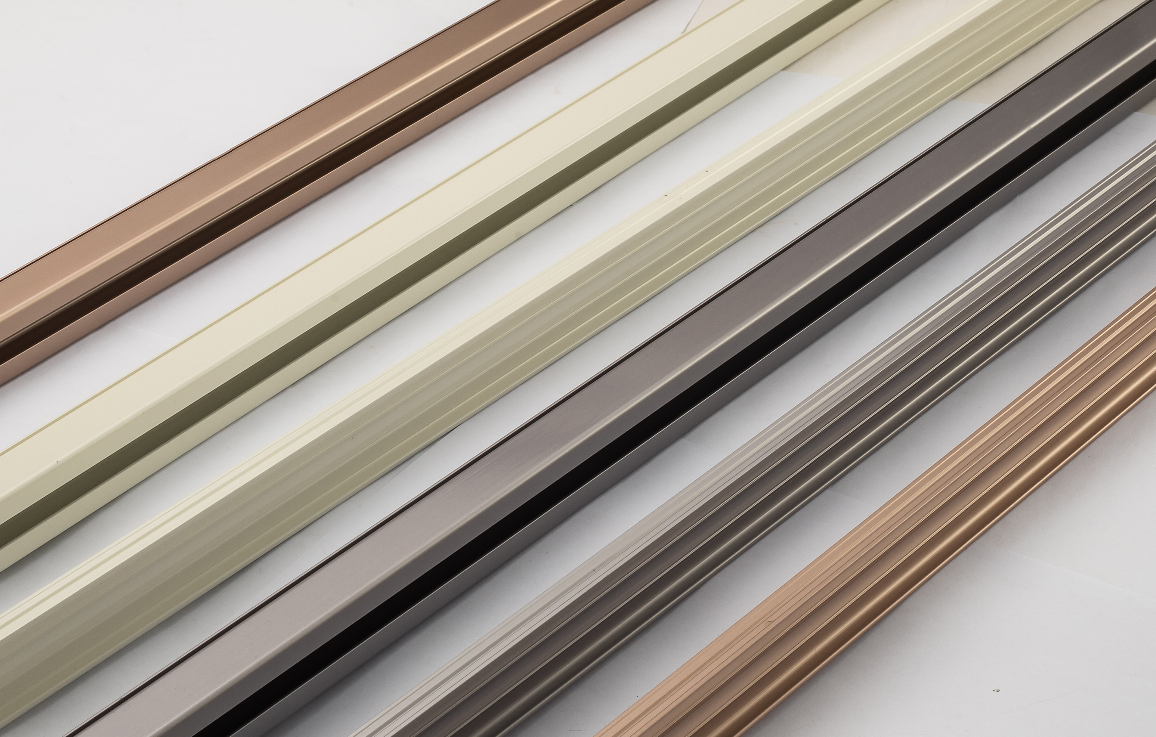 Aluminum decorative profiles