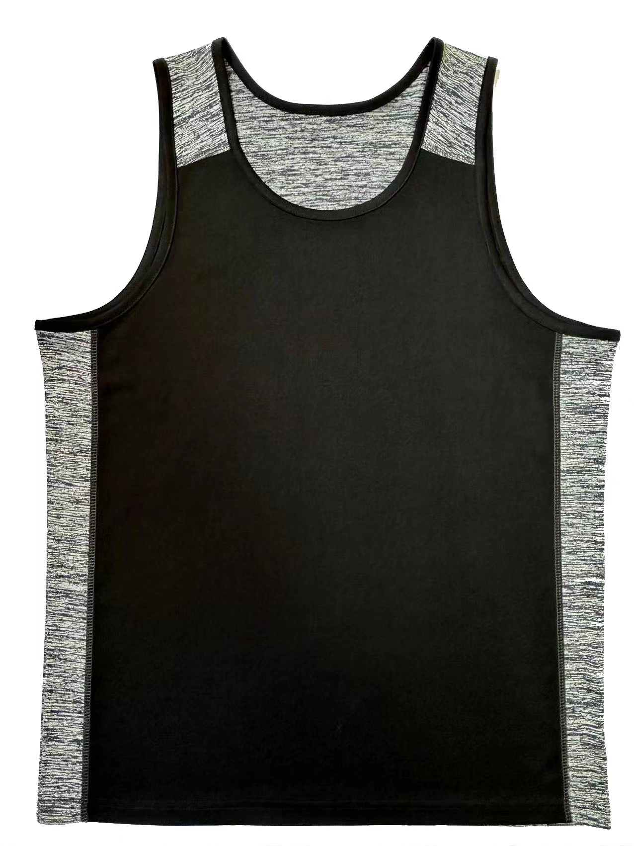 Men's color mixing Effect Quick Drying Team vest