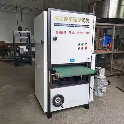 Plate polishing machine