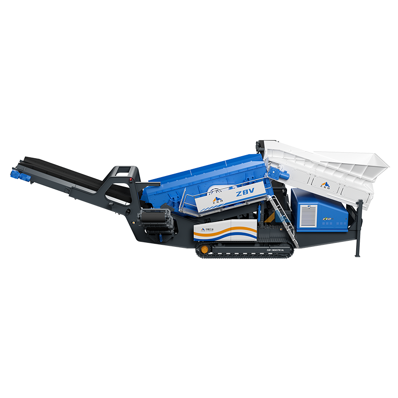 ZGM ZLT Series Crawler Mobile Screening Station with Heavy Duty Screen for Mining