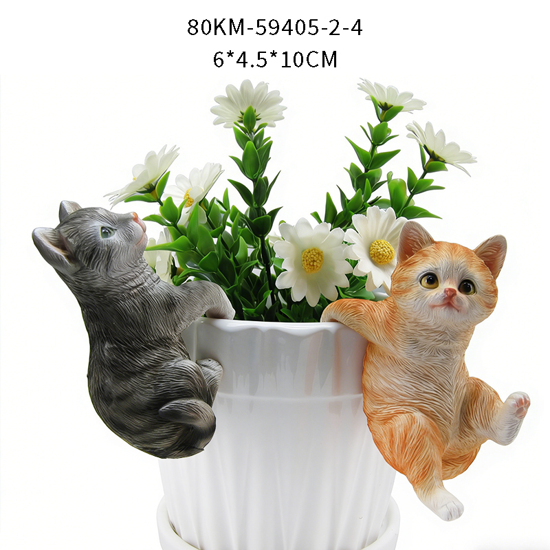 Garden resin flower pot decoration