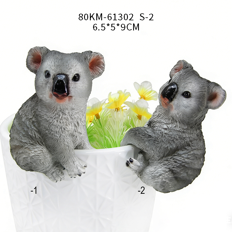 Garden resin flower pot decoration