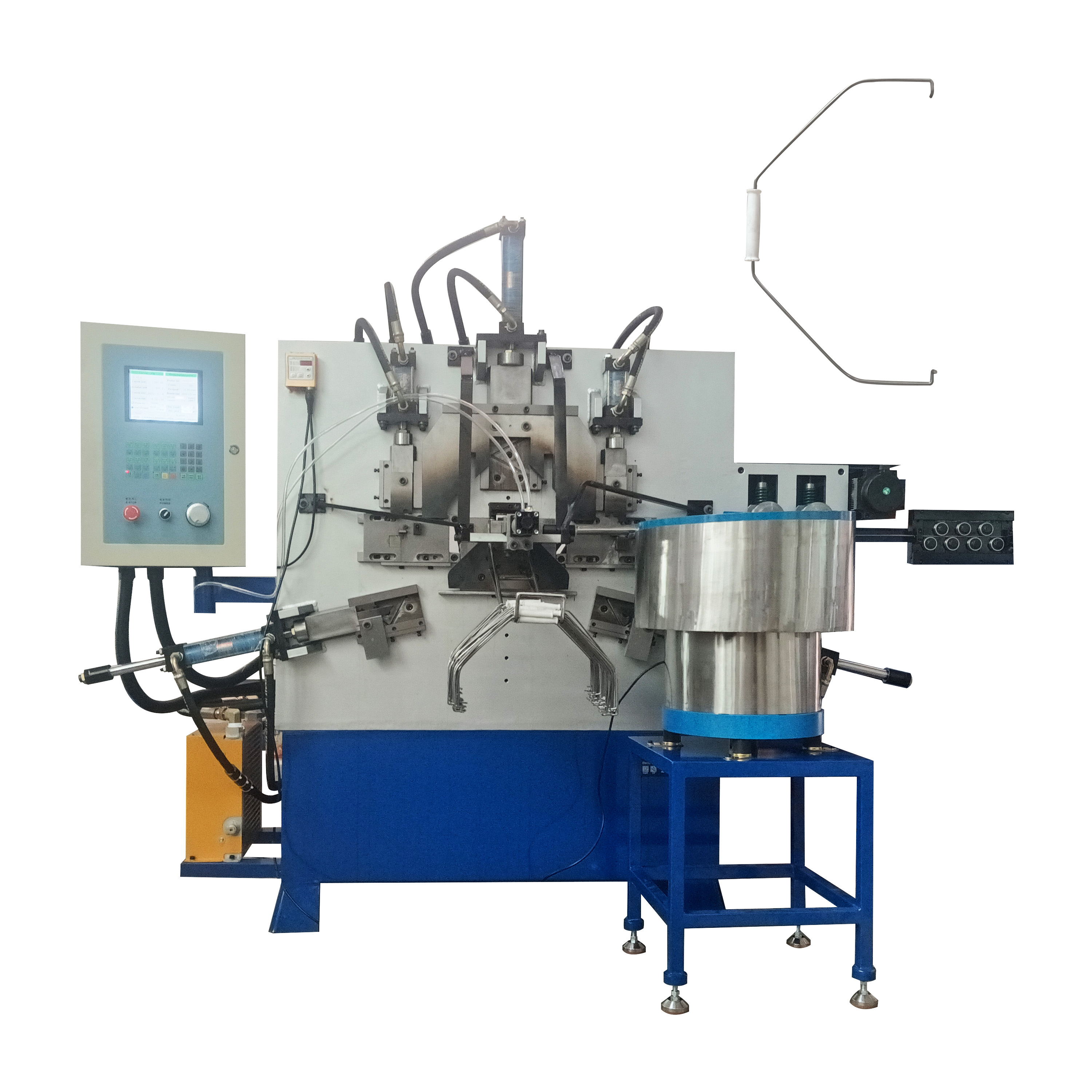 Bucket handle making machine