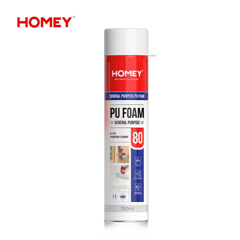 General Purpose Oil-Free Polyurethane Foam for Construction and Door Window sealing