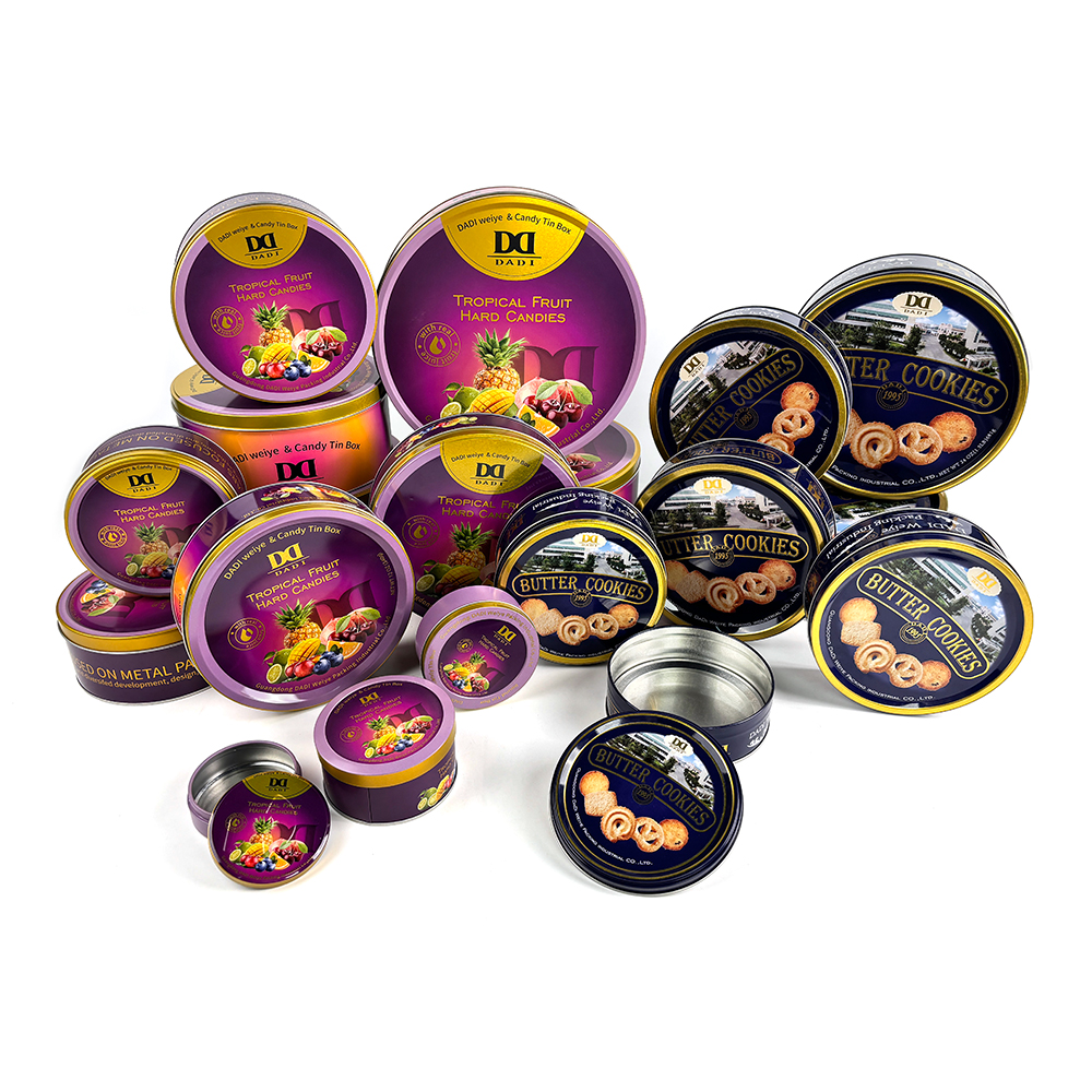 tin box tin can food grade tin packaging for cookie candy