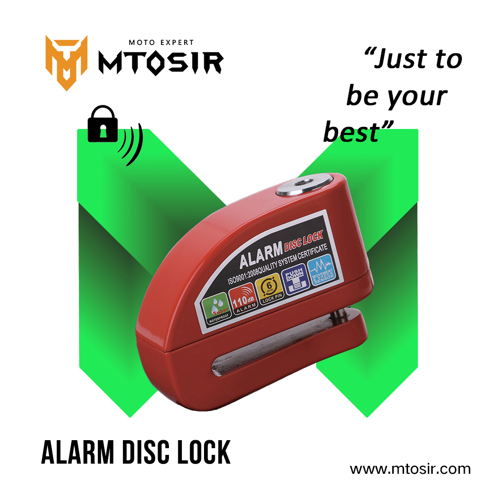 Alarm disc lock