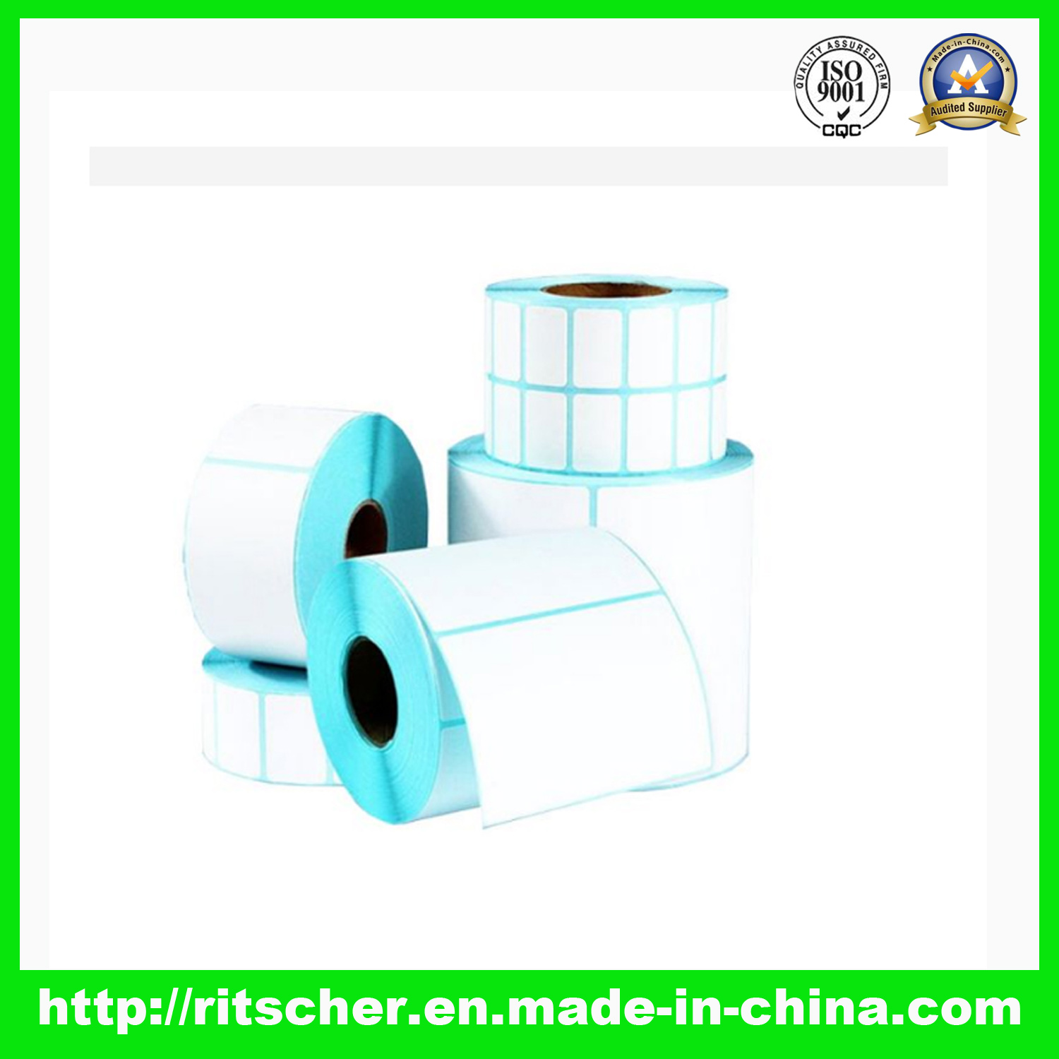 Thermal Logistics Labels Thermal Label Sticker Roll 80*60mm