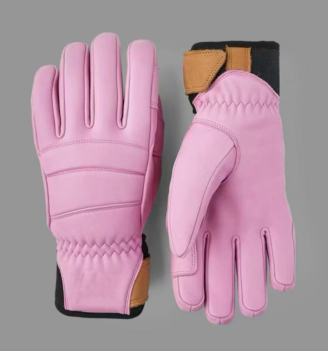 BAI LU FANG FUR GLOVES (leather