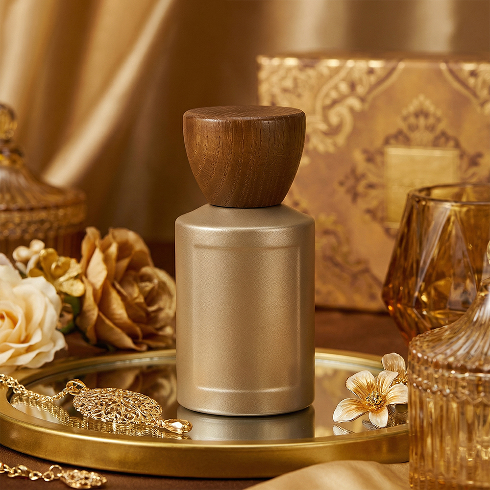 30ml colorful matte cylindrical glass perfume spray bottle