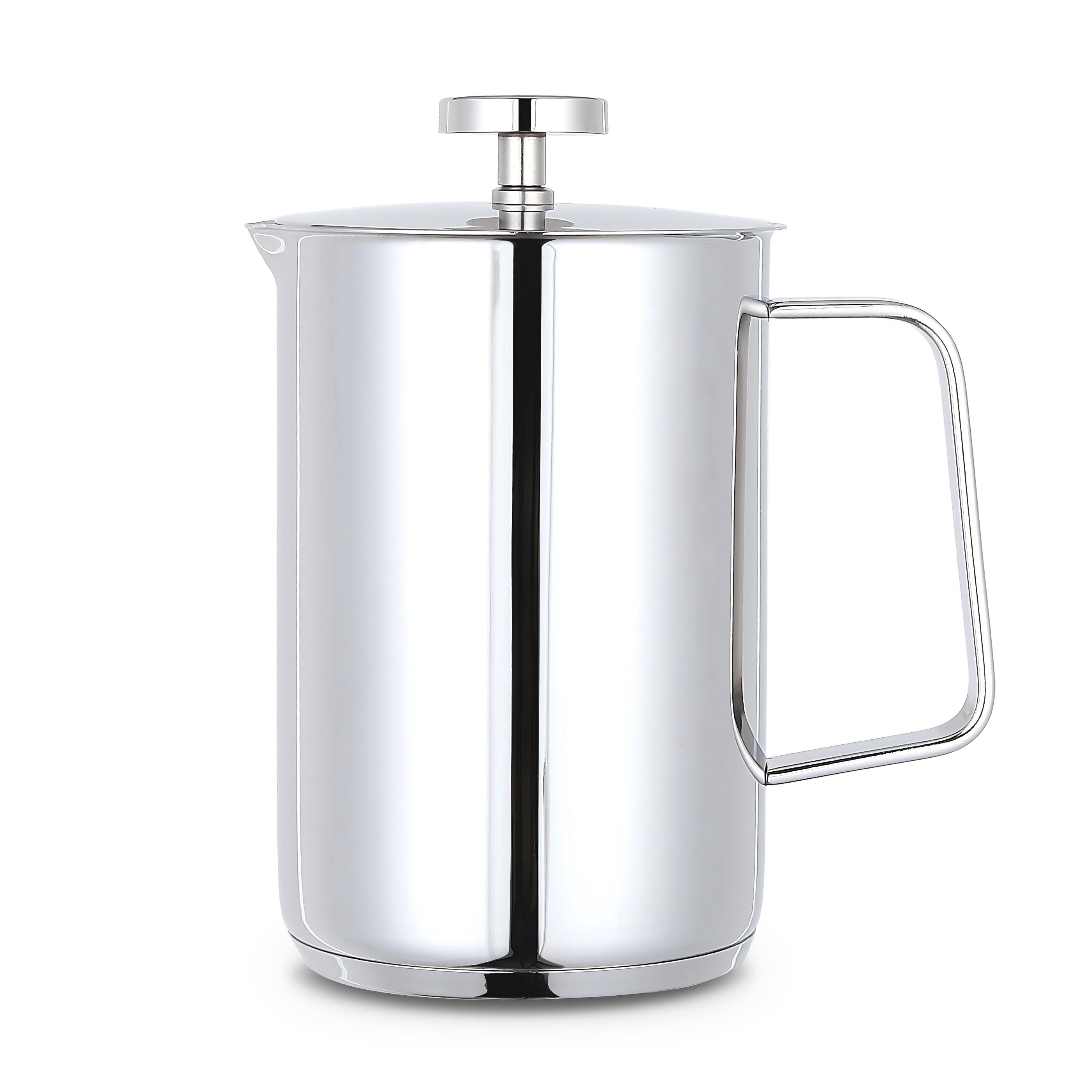stainless steel milk frother capsuled bottom