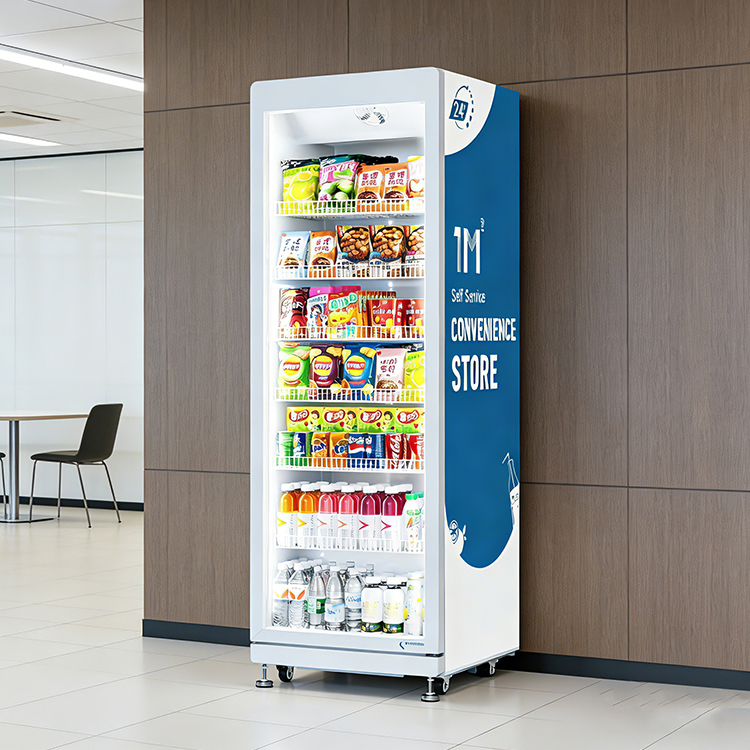 GS520 Single door self-service snack drinking vending machine