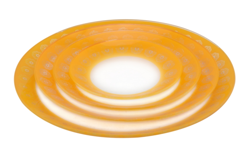 Tempered glass plate