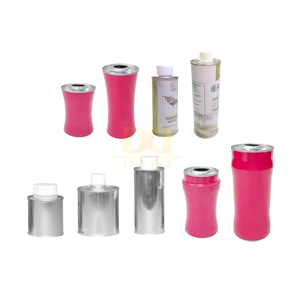 round oil can