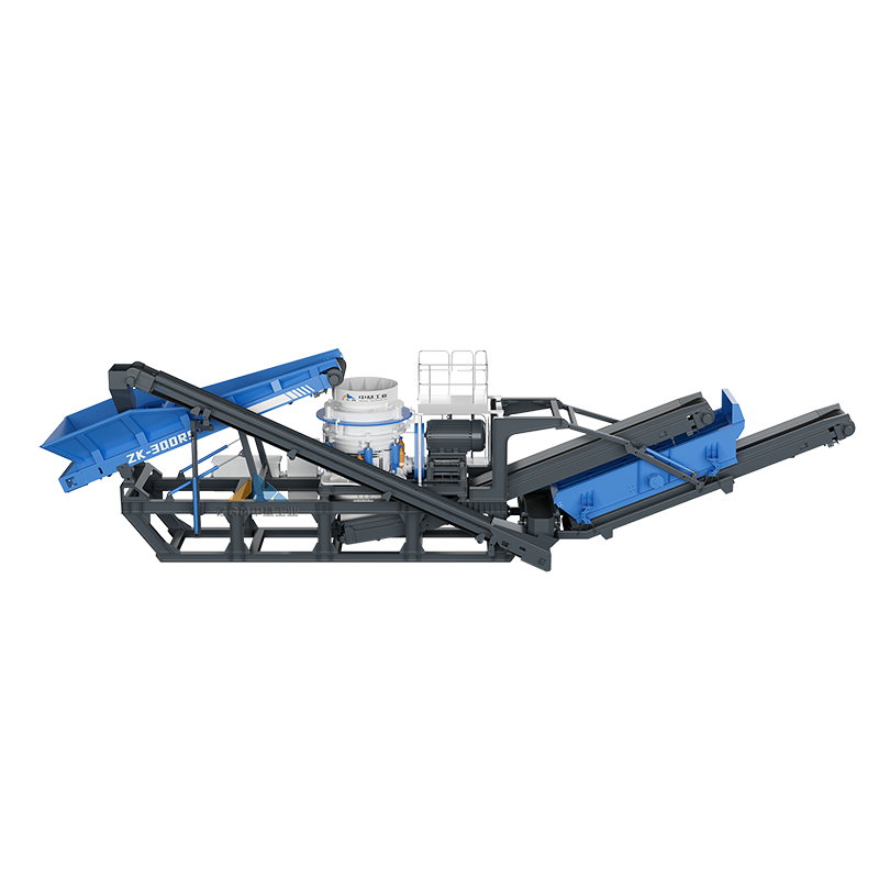 ZGM Cone Type Modular Crushing Station for Mine Aggregate Processing