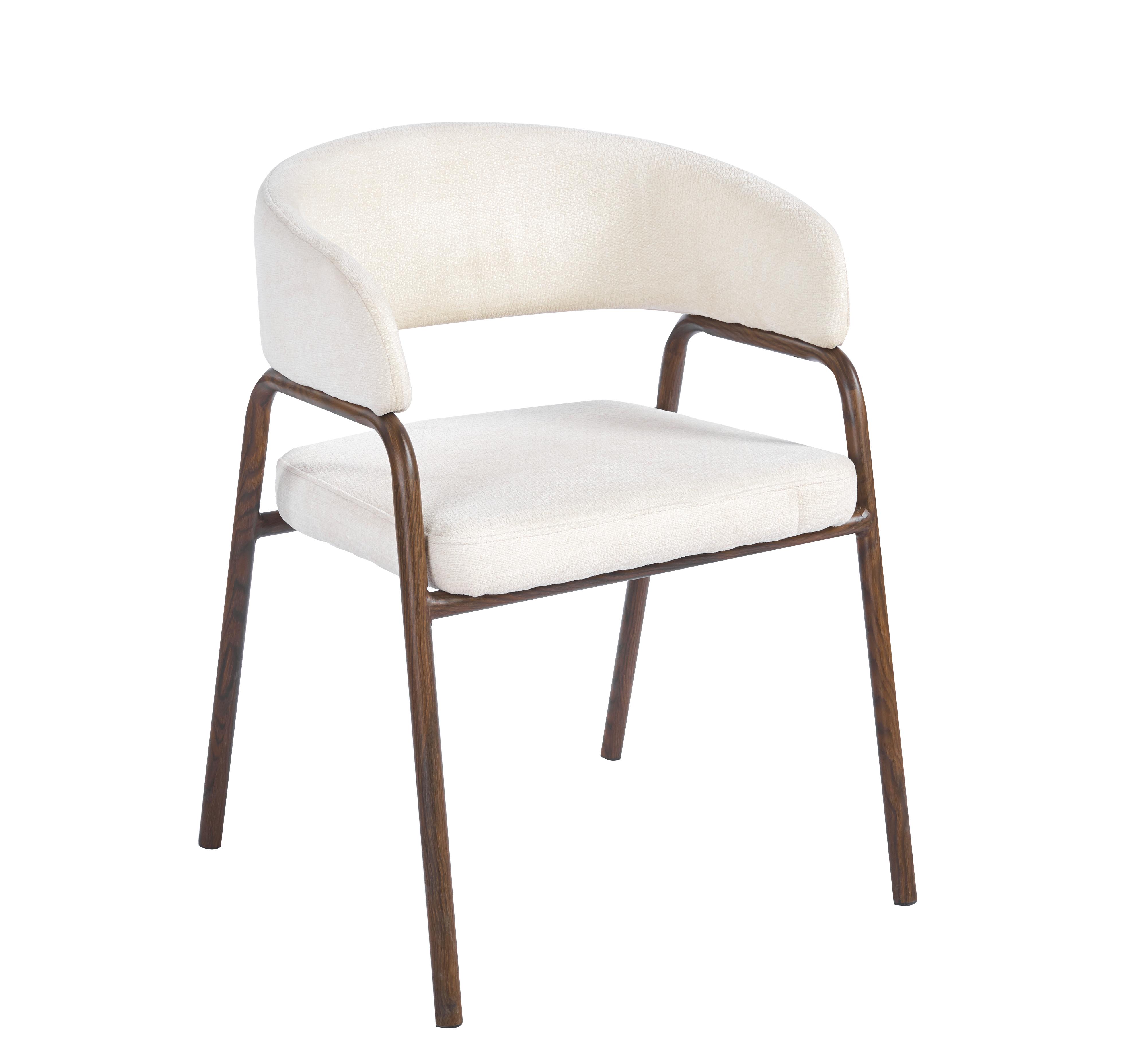 Fabric+metal dining chair, customised, fashionable/ergonomic/padded/modern/Nordic style