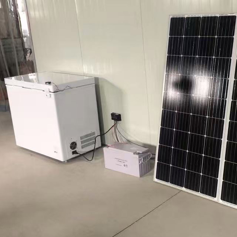 308L Solar Freezer Commercial Household Energy Saving Refrigerator, OEM/ODM/SKD/CKD, PAYGO Available
