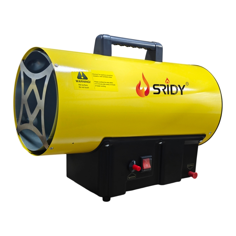 Sridy 30KW Gas Air Heater with Adjustable Valve