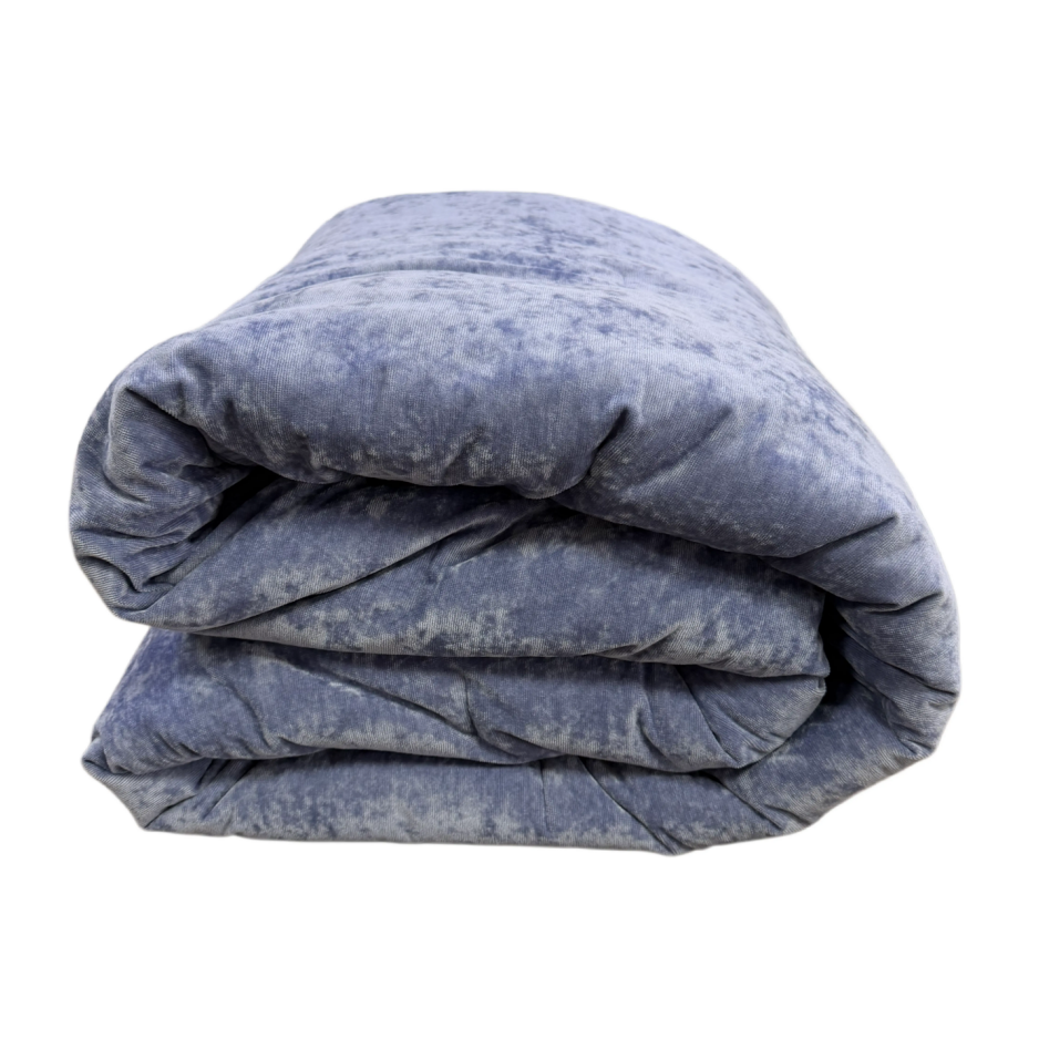 Baonuo Corduroy Recycled Ice-Flowers Velvet Comforter