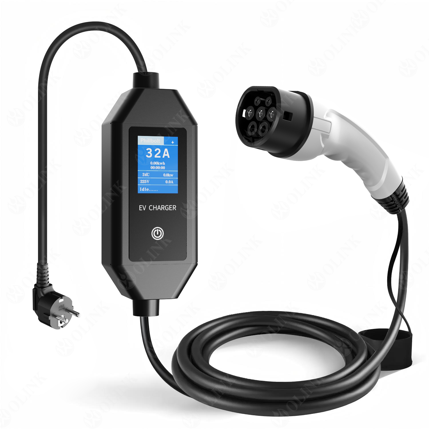 Portable AC EV Charger3.5KW/7KW