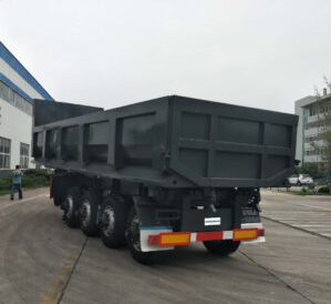 U-tipper Truck Front Top Dump Semi-Trailer China Manufacturer