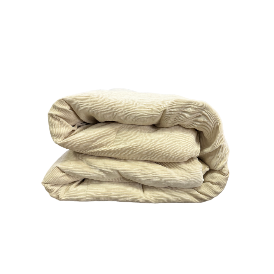Baonuo Crinkled Recycled Baby Velvet Warping Velvet Quilt