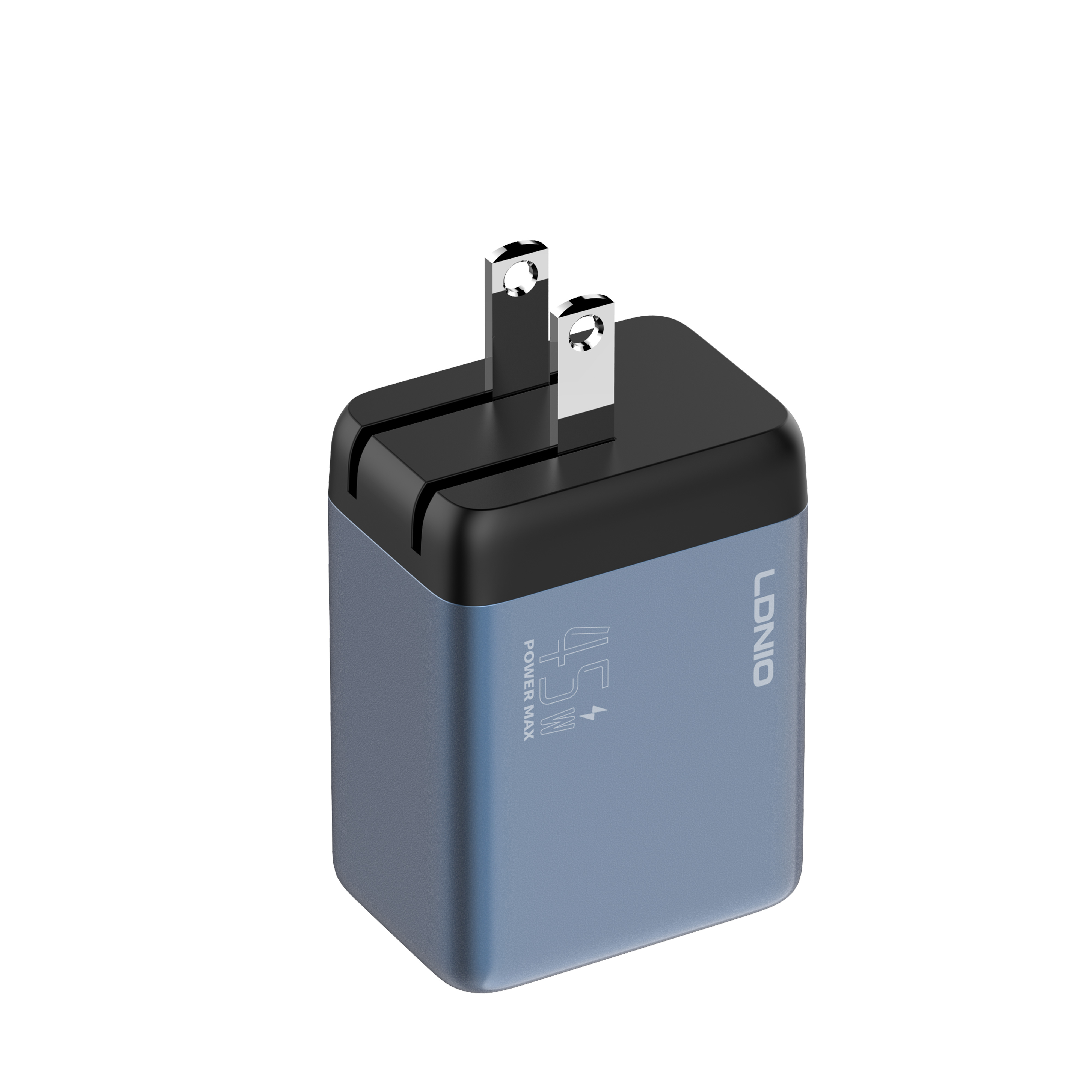 LDNIO Q12 GaN 45W Super Fast Charger Dual Ports Super Fast Charger Adapter Available EU/UK/US Plug
