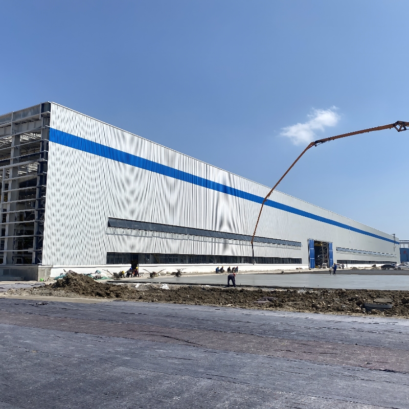 Portal Steel Structure & Prefabricated Warehouse Storage Building Heavy Structures for Warehouse