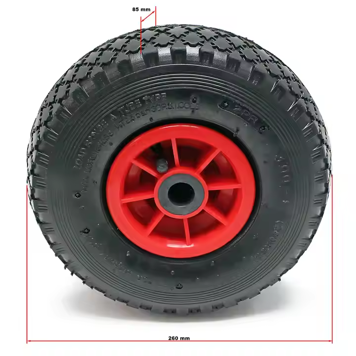 3.00-4 pneumatic rubber wheel