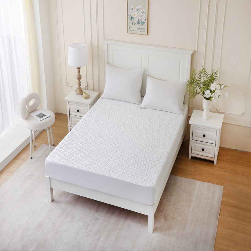 NEW Middle Molecules Cooling Waterproof Mattress Protector