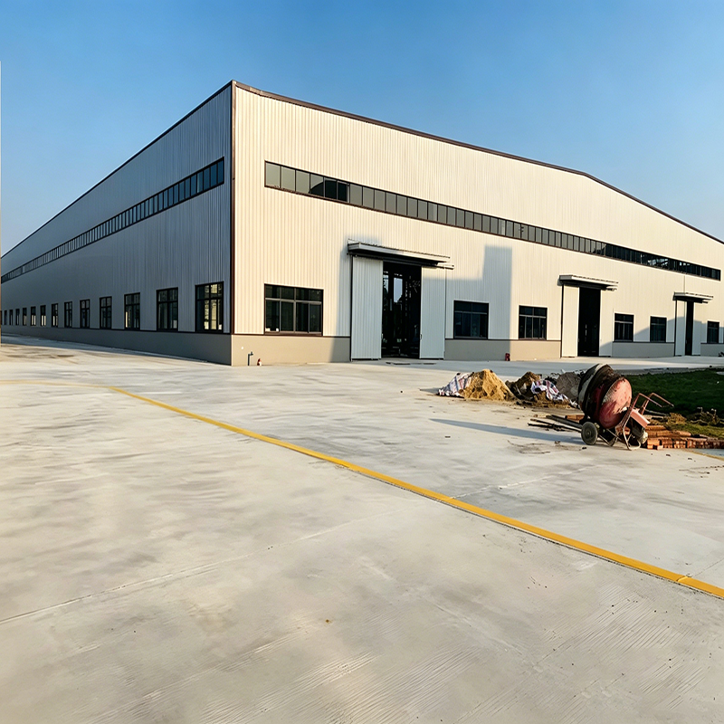 Portal Steel Structure Industrial Buildings Light Metal Storage Prefabricated Warehouses