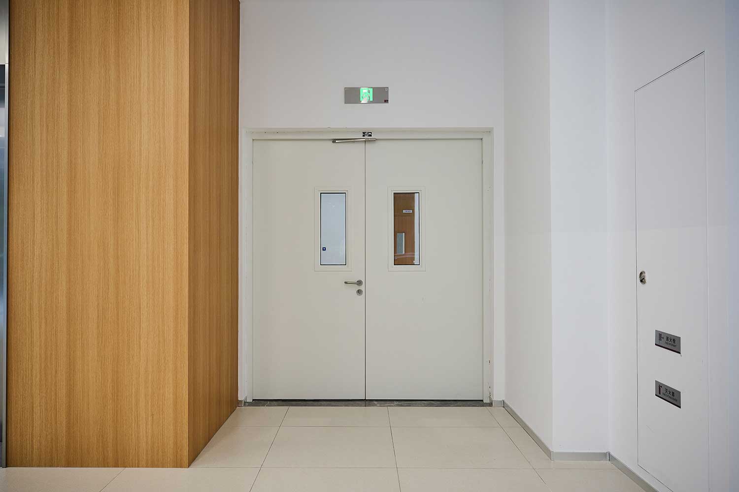 Mörsdekor Steel fire door Double Leaf