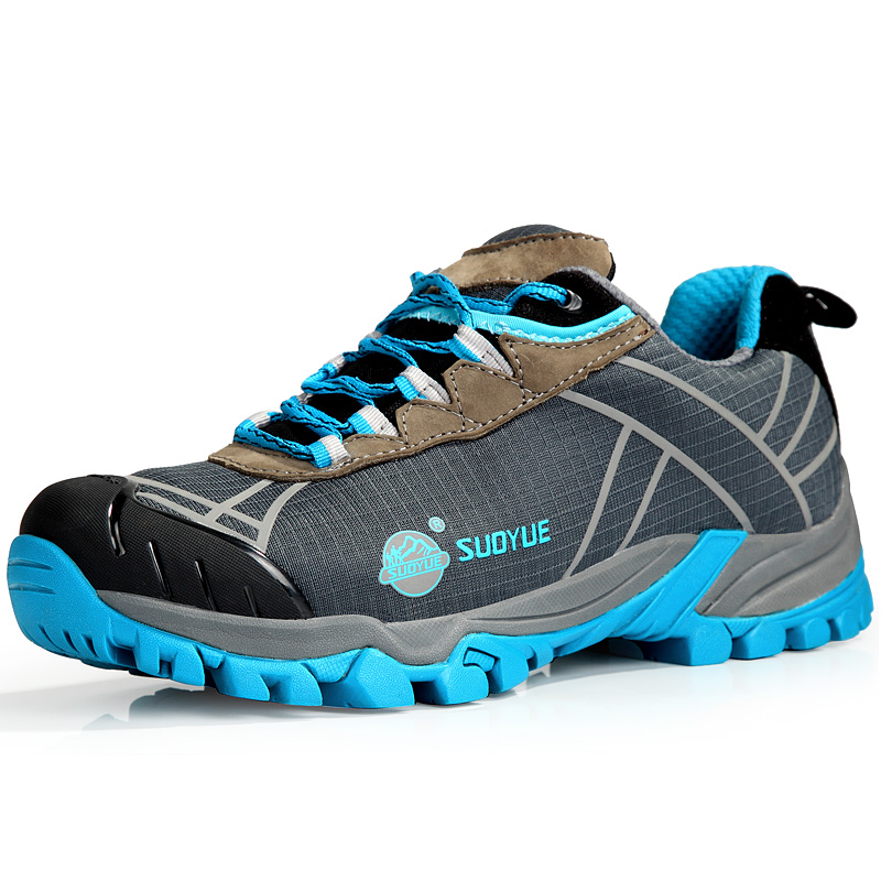 SUOYUE waterproof outdoor shoes,non-slip hiking shoes
