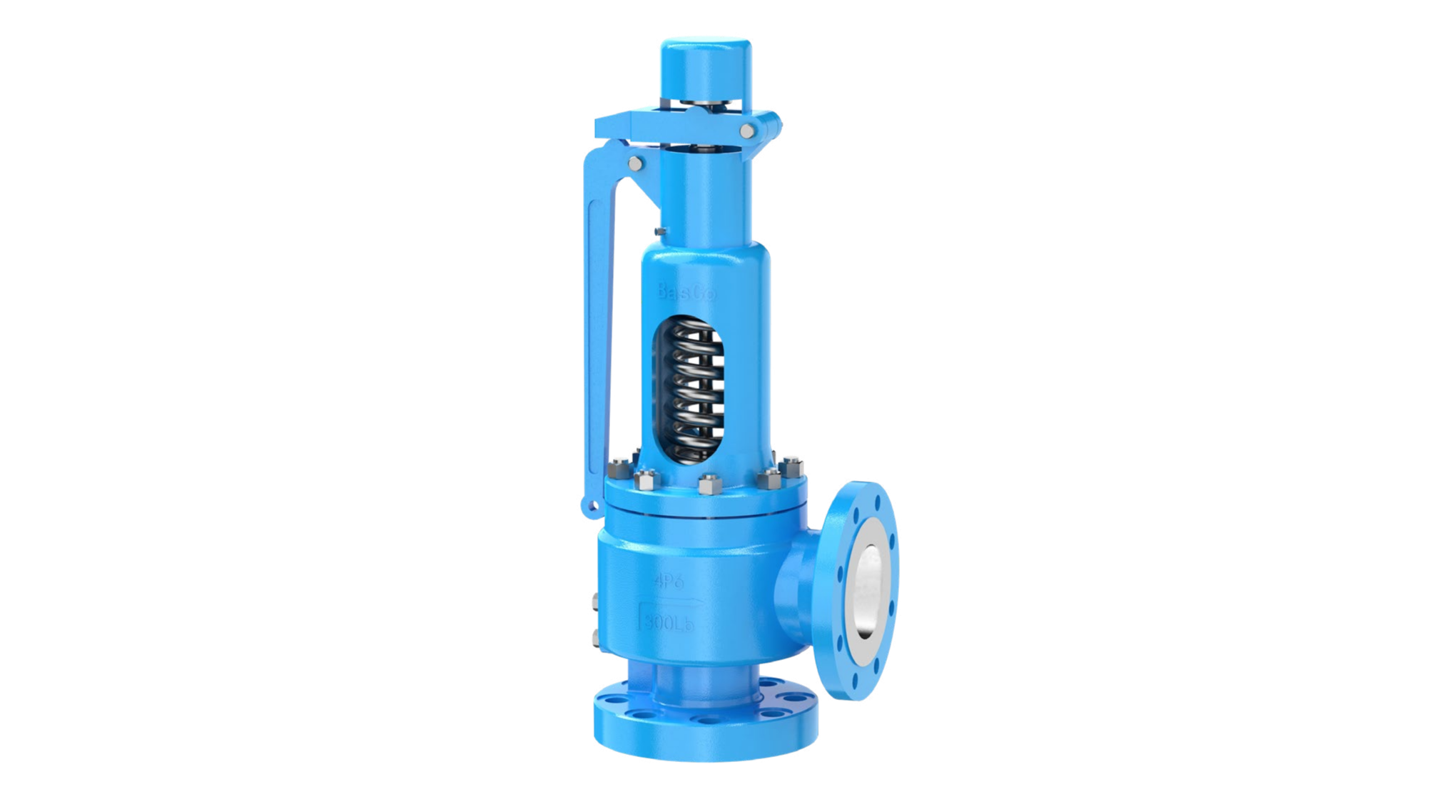 BasCo Automatic Overpressure Relief Non-Enclosed Structure Safety Valves Suitable for chemical