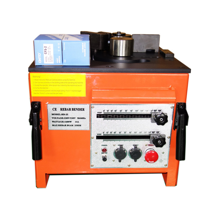RB25 Steel Round Bar Bending Machine