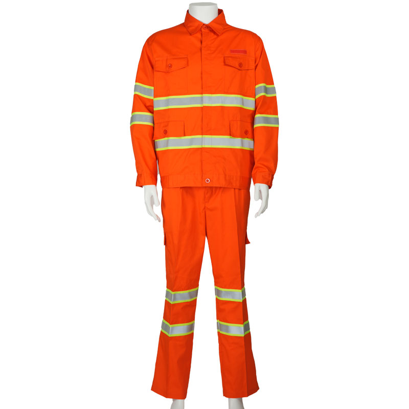 Fluorescent safety workwear