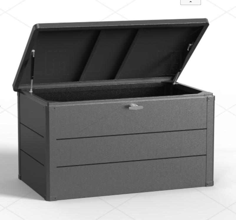 Metal garden patio box