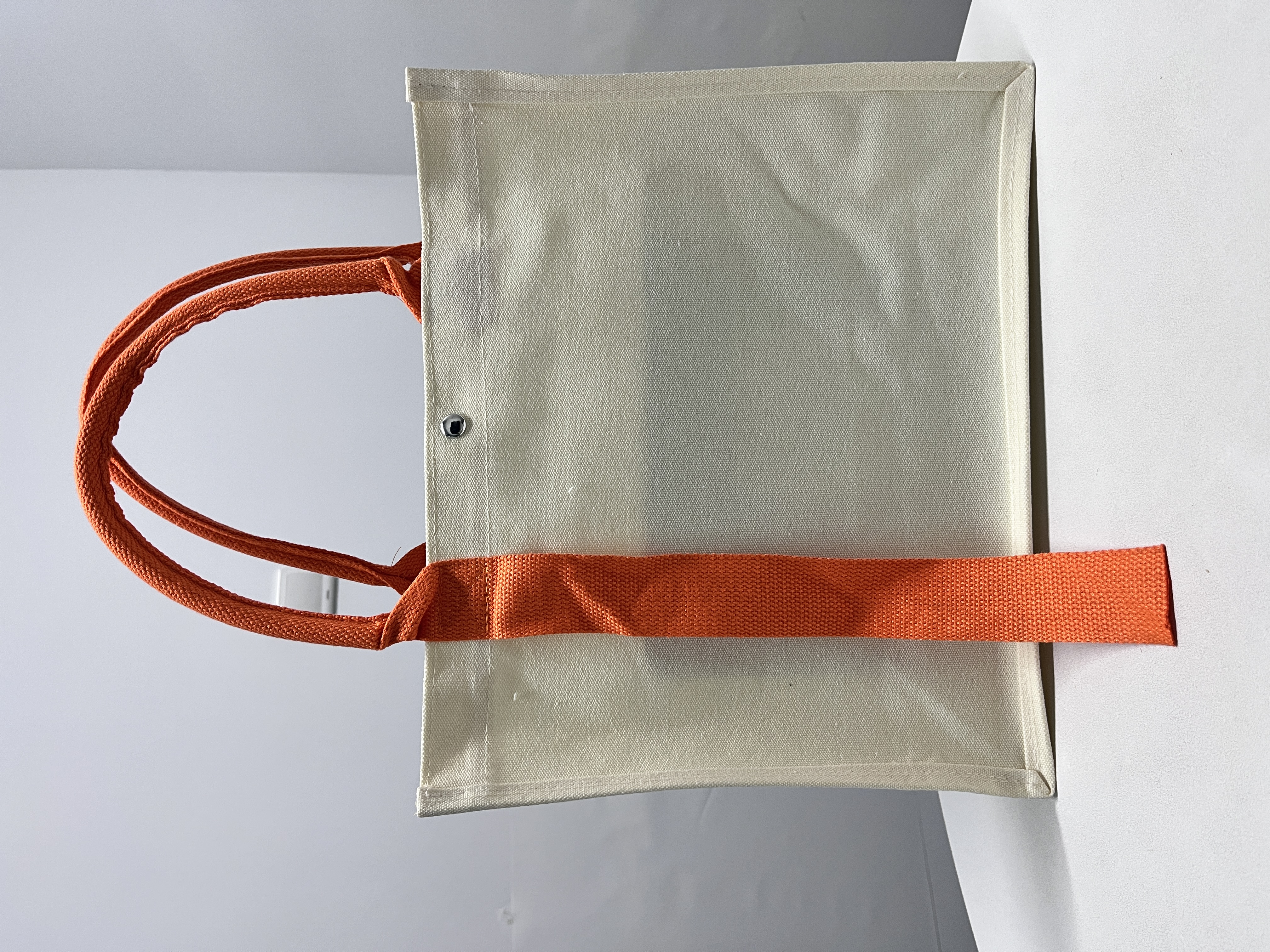 Custom Logo Eco-Friendly Waterproof Zipped Promotional Reusable 100% Cotton Canvas Tote Bag