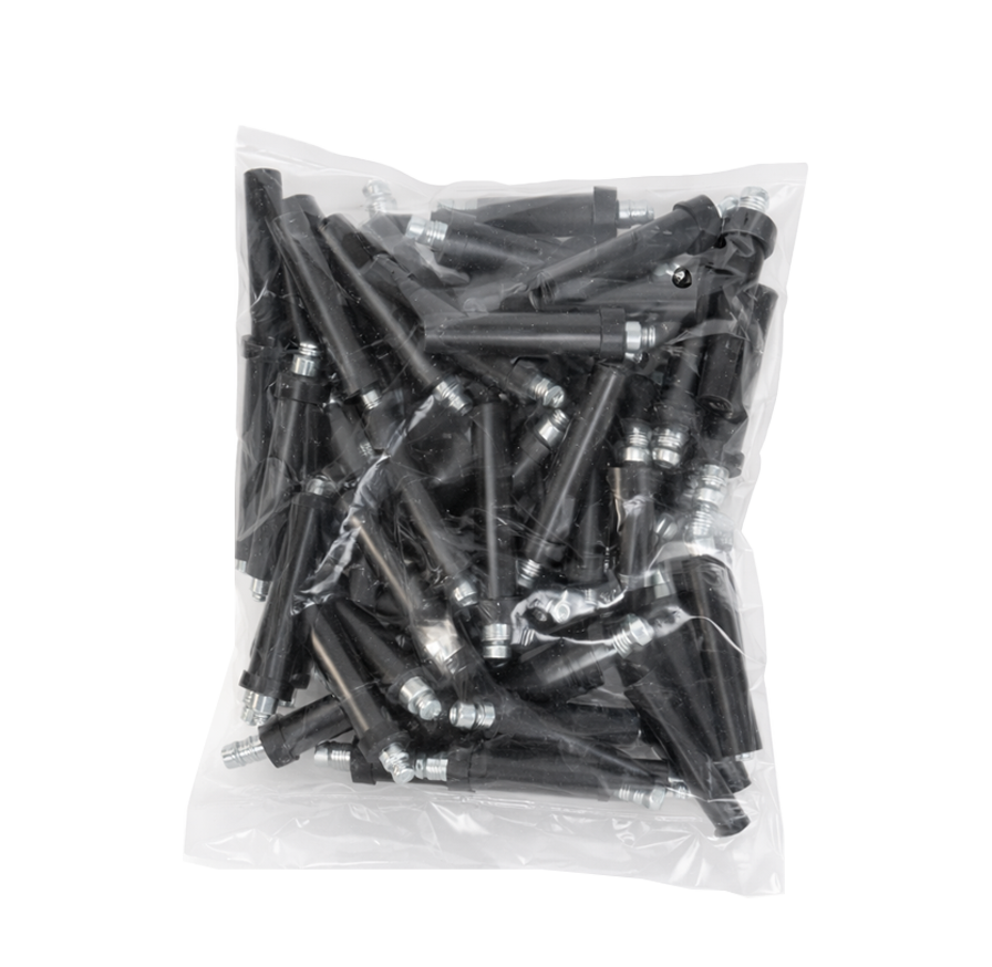 Adoration (3/8" x 2.3") Hammer-In Plastic Packer Mechanical Packer Port (Zerk Included)
