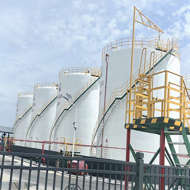Custom Vertical Industrial Grade Dedicated Oil Storage Tank