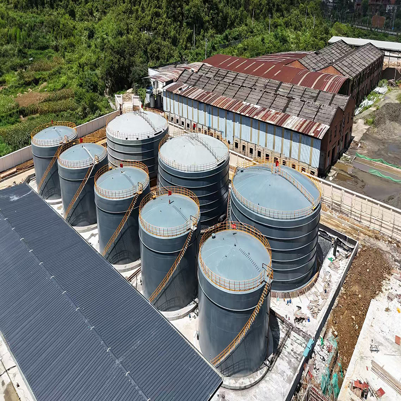 Vertical Carbon Steel Fuel Storage Tank for the Oil and Gas Industry