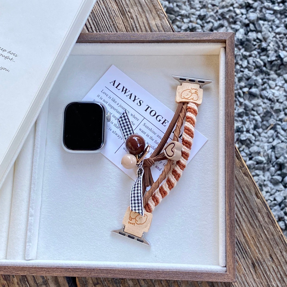 Heart-Shaped Watch Band