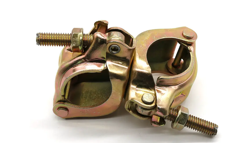 Pressed Swivel Coupler JIS Standard Scaffolding Swivel Clamp 48.3mm Steel Tube Swivel Coupler