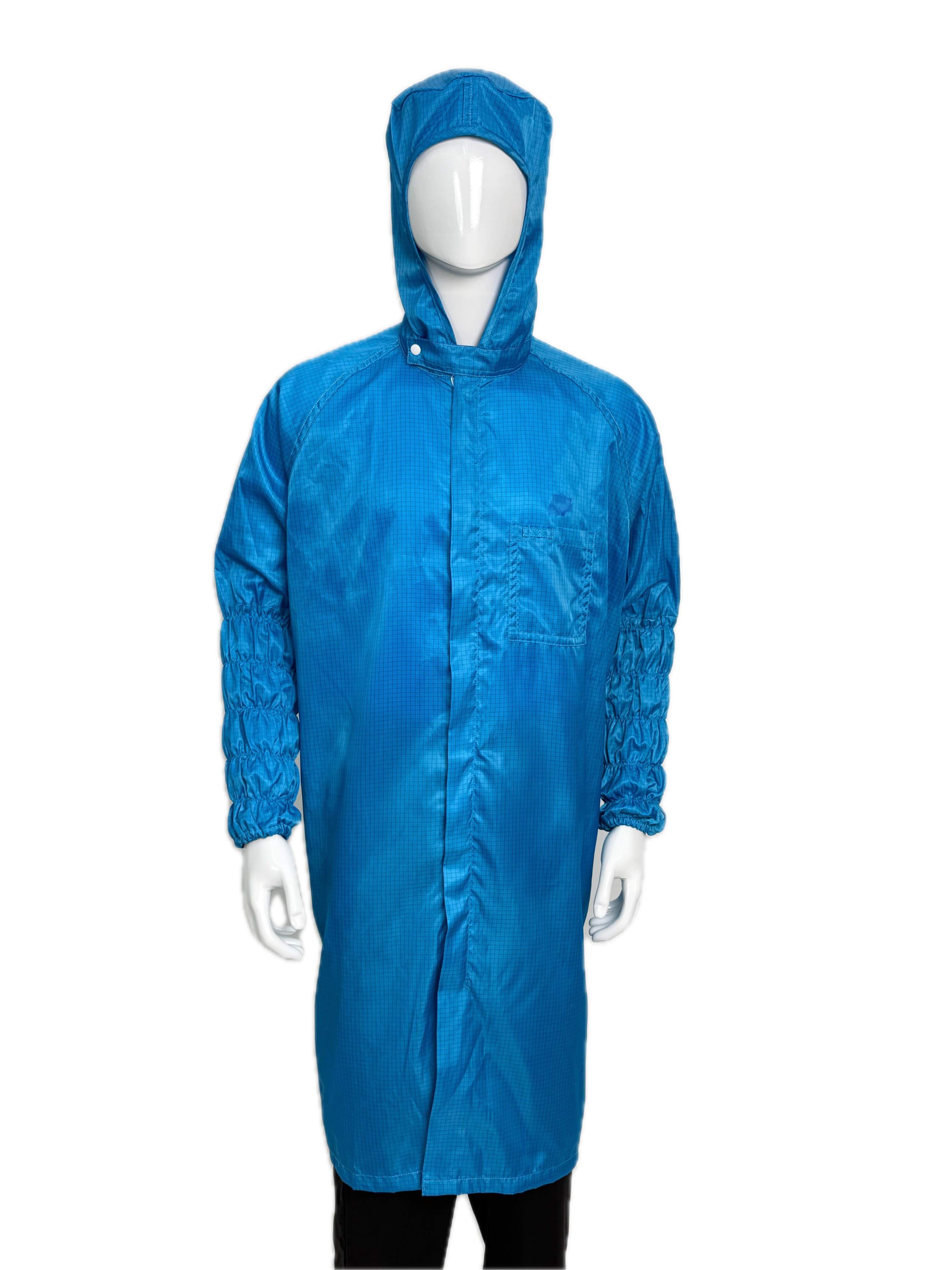 High quality hooded anti-static smock