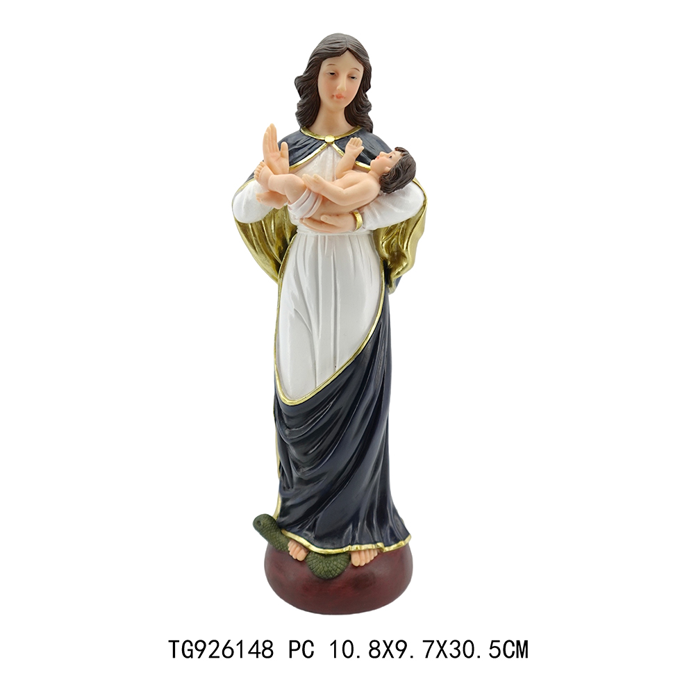 Poly mini religous nativity set christmas decoration
