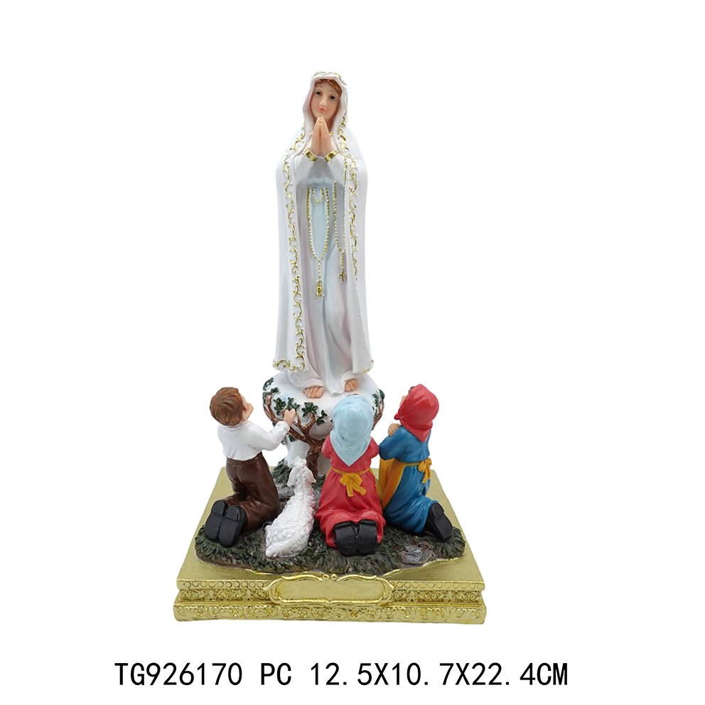 Poly mini religous nativity set christmas decoration
