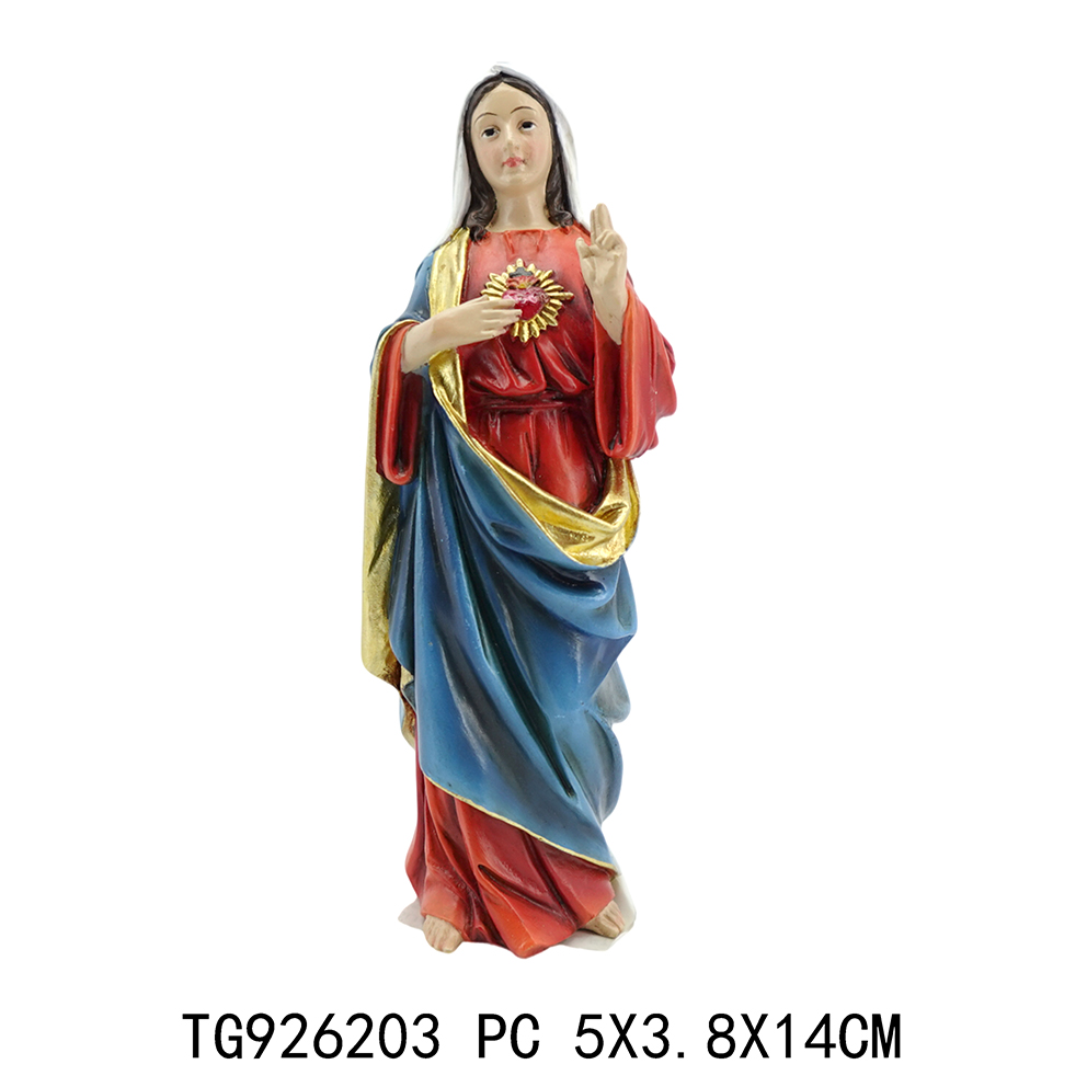 Poly mini religous nativity set christmas decoration