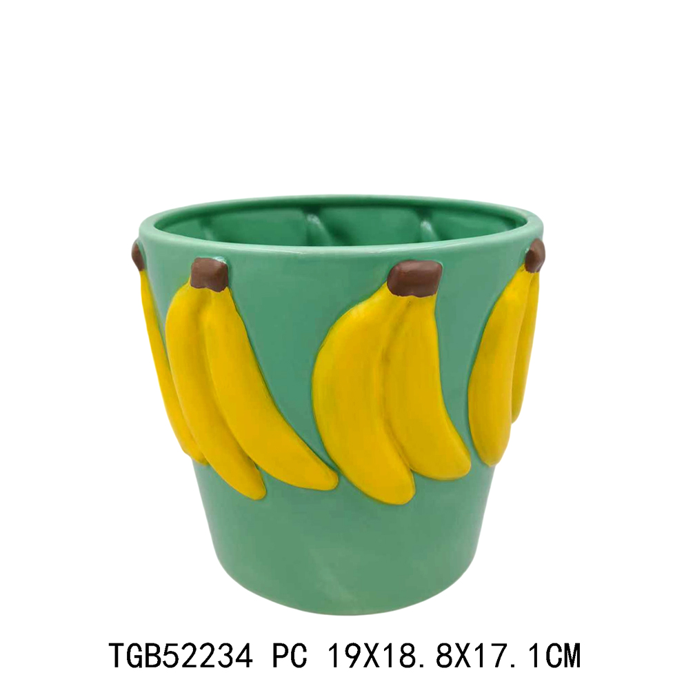 ceramic fruit decor
